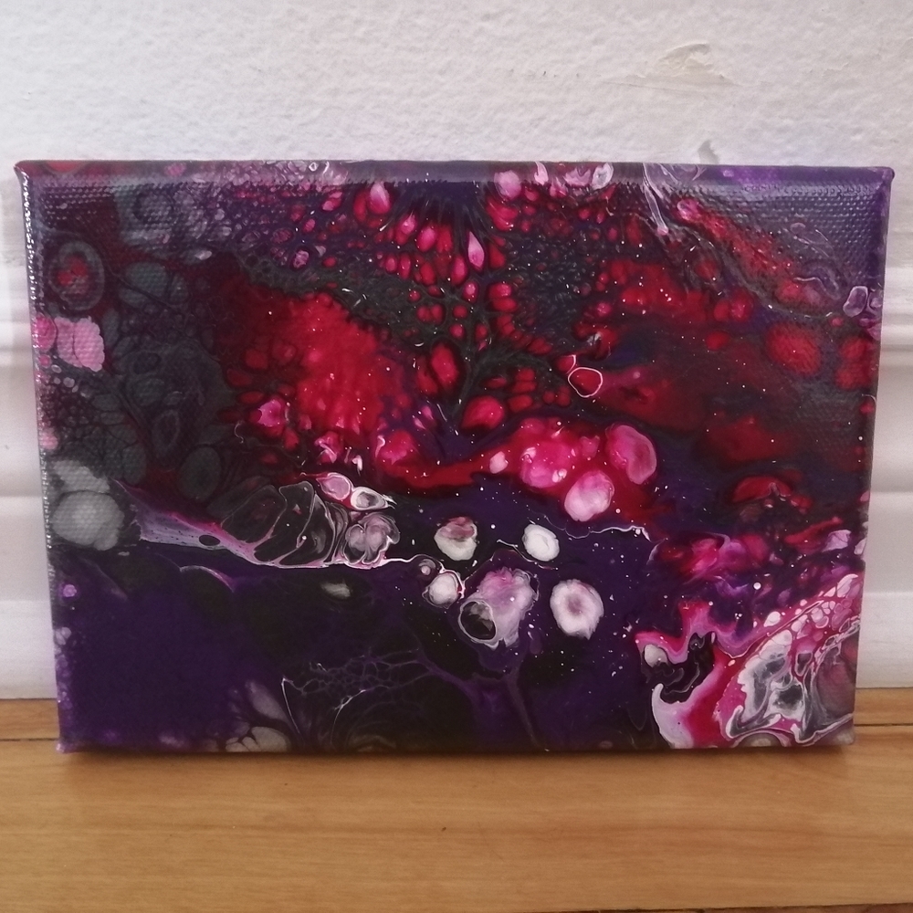 5x7" acrylic painting